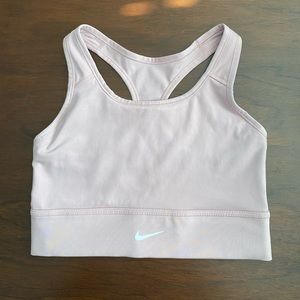 NWOT Nike Pale Pink Sports Bra